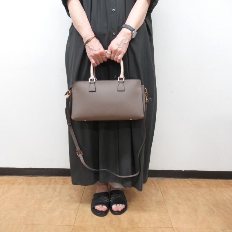 MID GIRL APPLIY  持ち手配色２wayバック  /GRG#17